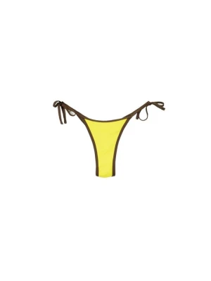 Dół od bikini Bershka żółty