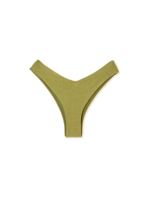 Dół od bikini brazyliany high leg z cekinami Etam