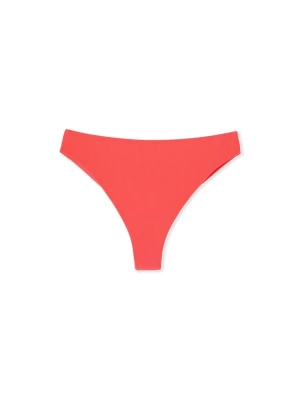 Dół od bikini brazyliany z wysokim stanem satynowy Etam