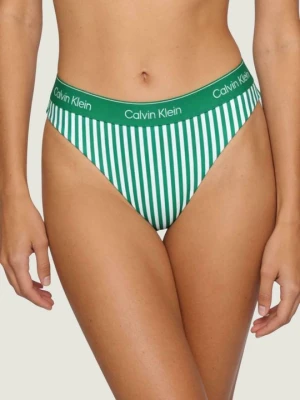 Dół od bikini Calvin Klein Jeans zielony
