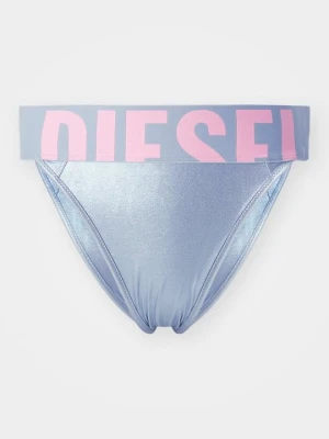 Dół od bikini Diesel srebrny