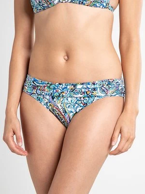 Dół od bikini Lauren Ralph Lauren niebieski