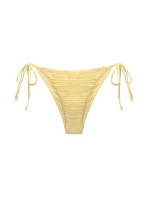 Dół od bikini PULL&BEAR jasnożółty