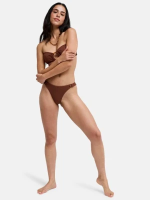 Dół od bikini Roxy brązowy