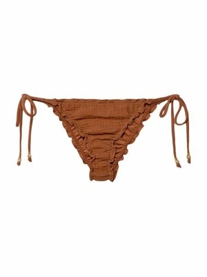 Dół od bikini Stradivarius brązowy