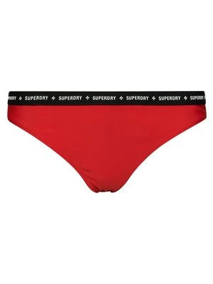 Dół od bikini Superdry czerwony