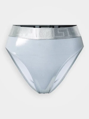 Dół od bikini Versace srebrny