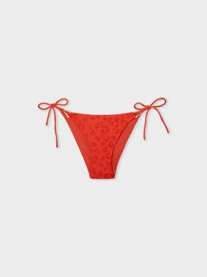 Zdjęcie produktu Dół od bikini wiązany z efektem żakardowym Etam