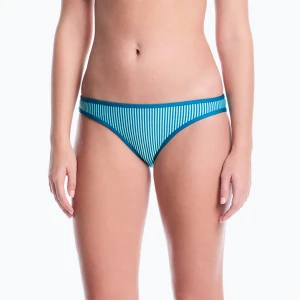 Dół od stroju pływackiego Nike Ripple Texture Hipster Bikini bleached turquoise