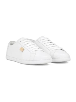 Dolce & Gabbana, 80002 Sneakersy Męskie - Podnieś swój styl White, male,