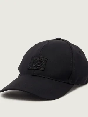 Dolce & Gabbana Bejsbolówka | z dodatkiem jedwabiu