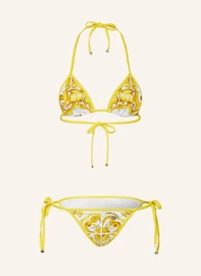 Dolce & Gabbana Bikini Trójkątne gelb