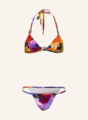 Zdjęcie produktu Dolce & Gabbana Bikini Trójkątne Fiori pink