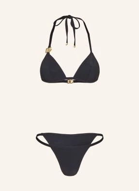 Dolce & Gabbana Bikini Trójkątne schwarz