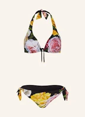 Dolce & Gabbana Bikini Wiązane Na Szyi schwarz