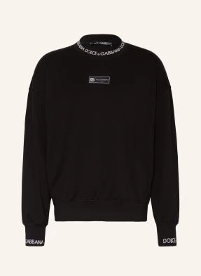 Dolce & Gabbana Bluza Nierozpinana schwarz