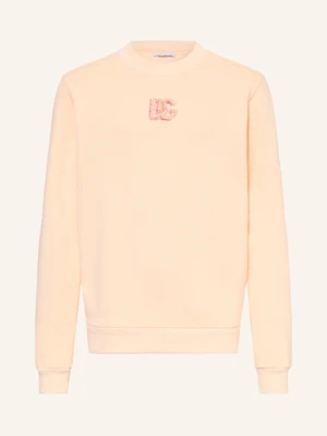 Dolce & Gabbana Bluza Nierozpinana Z Cekinami rosa