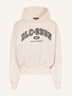 Dolce & Gabbana Bluza Z Kapturem beige