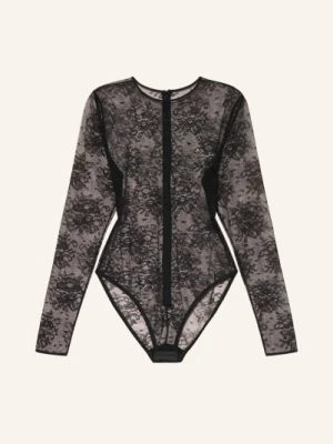 Dolce & Gabbana Body Z Koronką schwarz