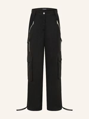 Dolce & Gabbana Bojówki schwarz CZARNY