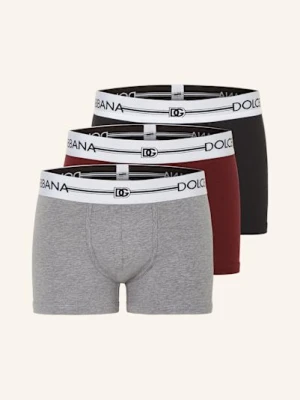 Dolce & Gabbana Bokserki, 3 Szt. rot