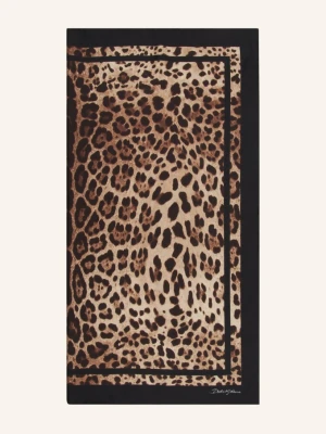 Dolce & Gabbana Chusta Jedwabna braun