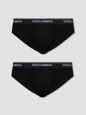 DOLCE & GABBANA Czarny 2PACK slipów, Rozmiar XXL Dolce and Gabbana