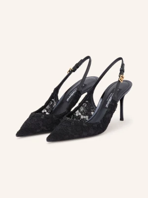 Dolce & Gabbana Czółenka Typu Slingback schwarz CZARNY
