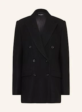 Dolce & Gabbana Długi Blezer schwarz