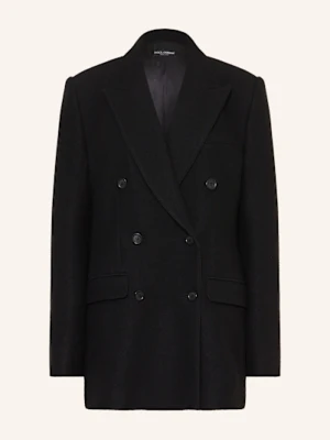 Dolce & Gabbana Długi Blezer schwarz