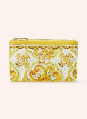 Dolce & Gabbana Etui Na Karty 3.5 Z Kieszenią Na Monety gelb