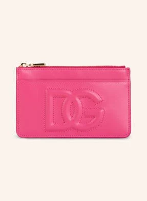 Dolce & Gabbana Etui Na Karty Z Kieszenią Na Monety pink