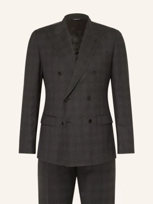Dolce & Gabbana Garnitur O Kroju Extra Slim Fit schwarz
