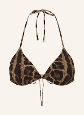 Dolce & Gabbana Góra Od Bikini Trójkątnego Leo New braun