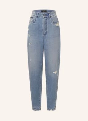 Dolce & Gabbana Jeansy W Stylu Destroyed Amber blau