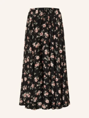 Dolce & Gabbana Jedwabna Spódnica schwarz