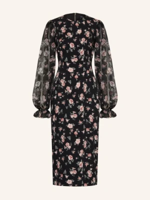 Dolce & Gabbana Jedwabna Sukienka schwarz