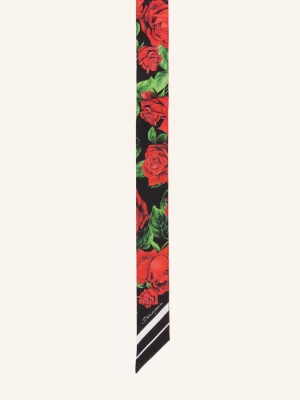 Dolce & Gabbana Jedwabny Szal rot