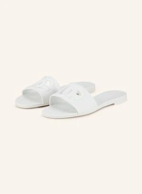 Dolce & Gabbana Klapki weiss