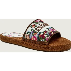 Dolce & Gabbana Klapki | z dodatkiem skóry