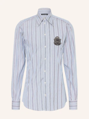 Dolce & Gabbana Koszula O Kroju Extra Slim Fit blau