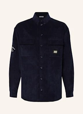 Dolce & Gabbana Koszula Sztruksowa blau