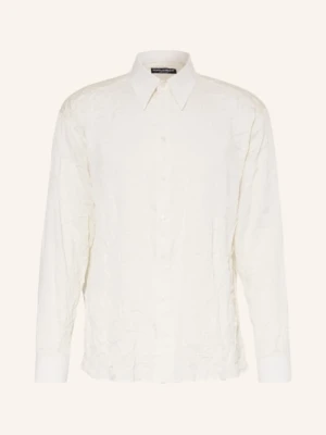Dolce & Gabbana Koszula Z Jedwabiu Regular Fit weiss