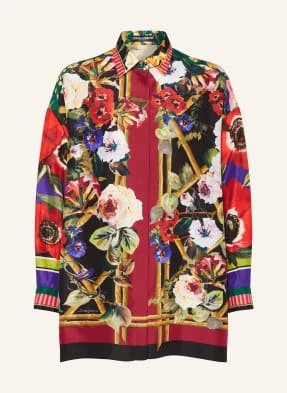 Dolce & Gabbana Koszula Z Jedwabiu rot