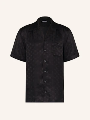 Dolce & Gabbana Koszula Z Klapami Comfort Fit Z Jedwabiu schwarz