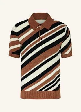 Dolce & Gabbana Koszulka Polo Z Dzianiny Slim Fit braun