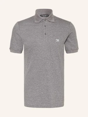 Dolce & Gabbana Koszulka Polo Z Piki grau