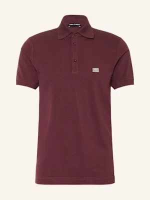 Dolce & Gabbana Koszulka Polo Z Piki rot