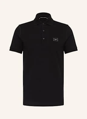 Dolce & Gabbana Koszulka Polo Z Piki schwarz