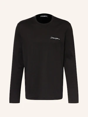 Dolce & Gabbana Koszulka Z Długim Rękawem schwarz